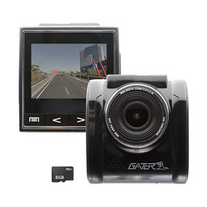 Gator Full HD Dash Camera with GPS and 8GB Micro SD Card