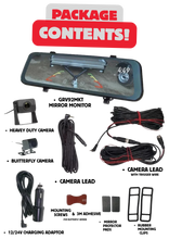 Load image into Gallery viewer, Gator GRV92MKT 9" Touch Screen HD Mirror Display 1080P Full HD Dual Camera Kit