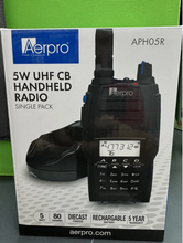 Load image into Gallery viewer, Aerpro APH05R 5w Handheld 80ch UHF Radio