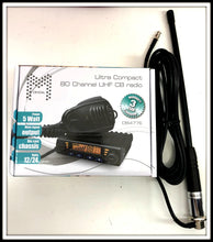 Load image into Gallery viewer, CRYSTAL DB477E UHF 5w 80ch UHF AND 3DB UNIDEN ANTENNA